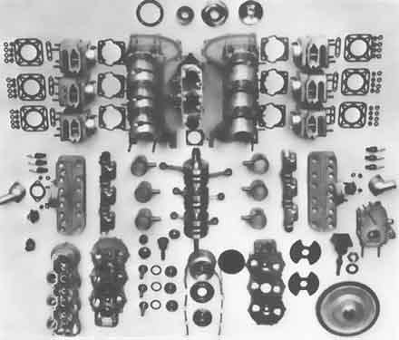 MOTEUR 2 TEMPS 6 CYLINDRES