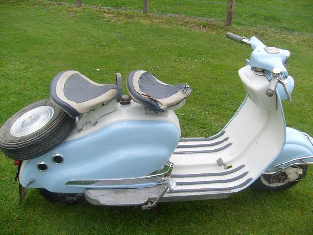 Moteur scooter Lambretta LD 1953 - Techni-tacot.com - moto anciennes