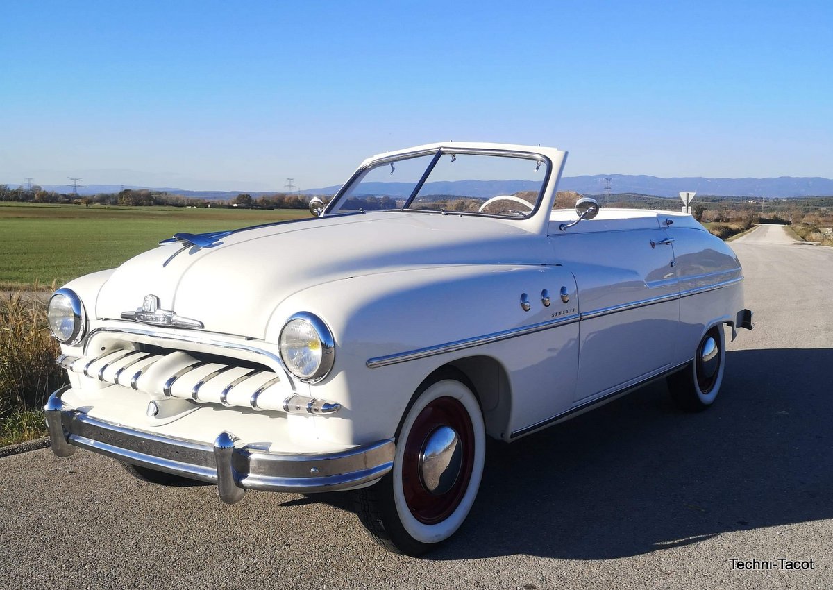 restauration cabriolet ford vedette 1952 techni tacot