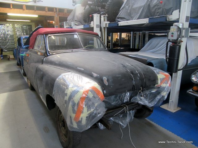 cabriolet ford vedette restauration
