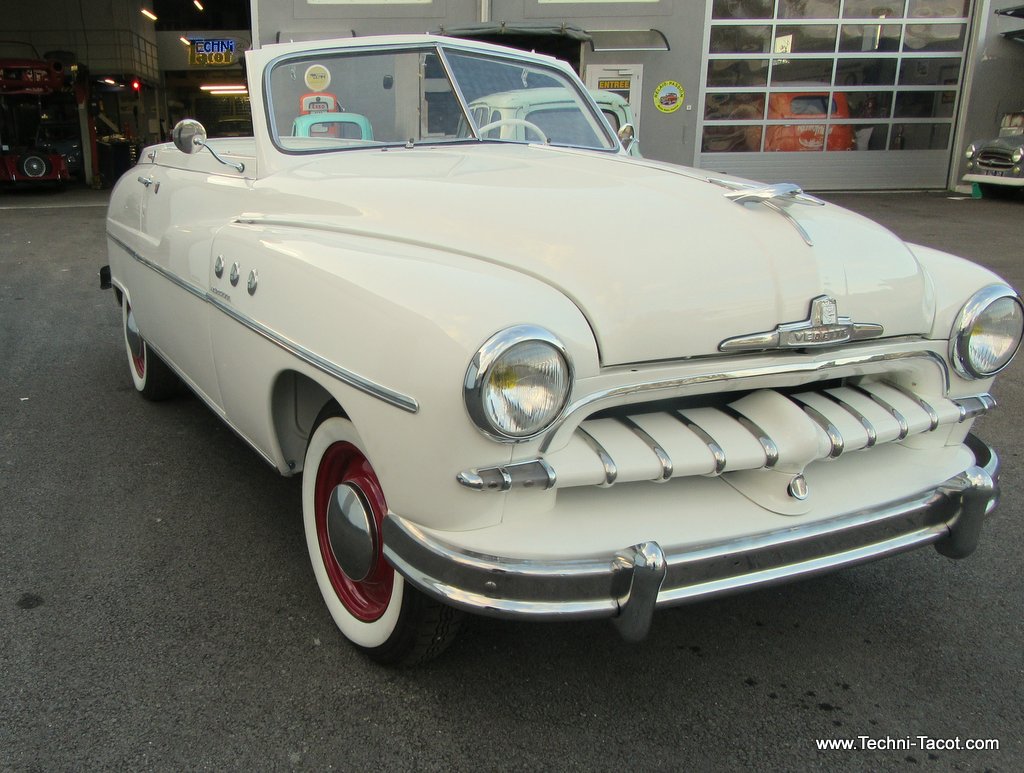 restauration cabriolet ford vedette 1952 techni tacot