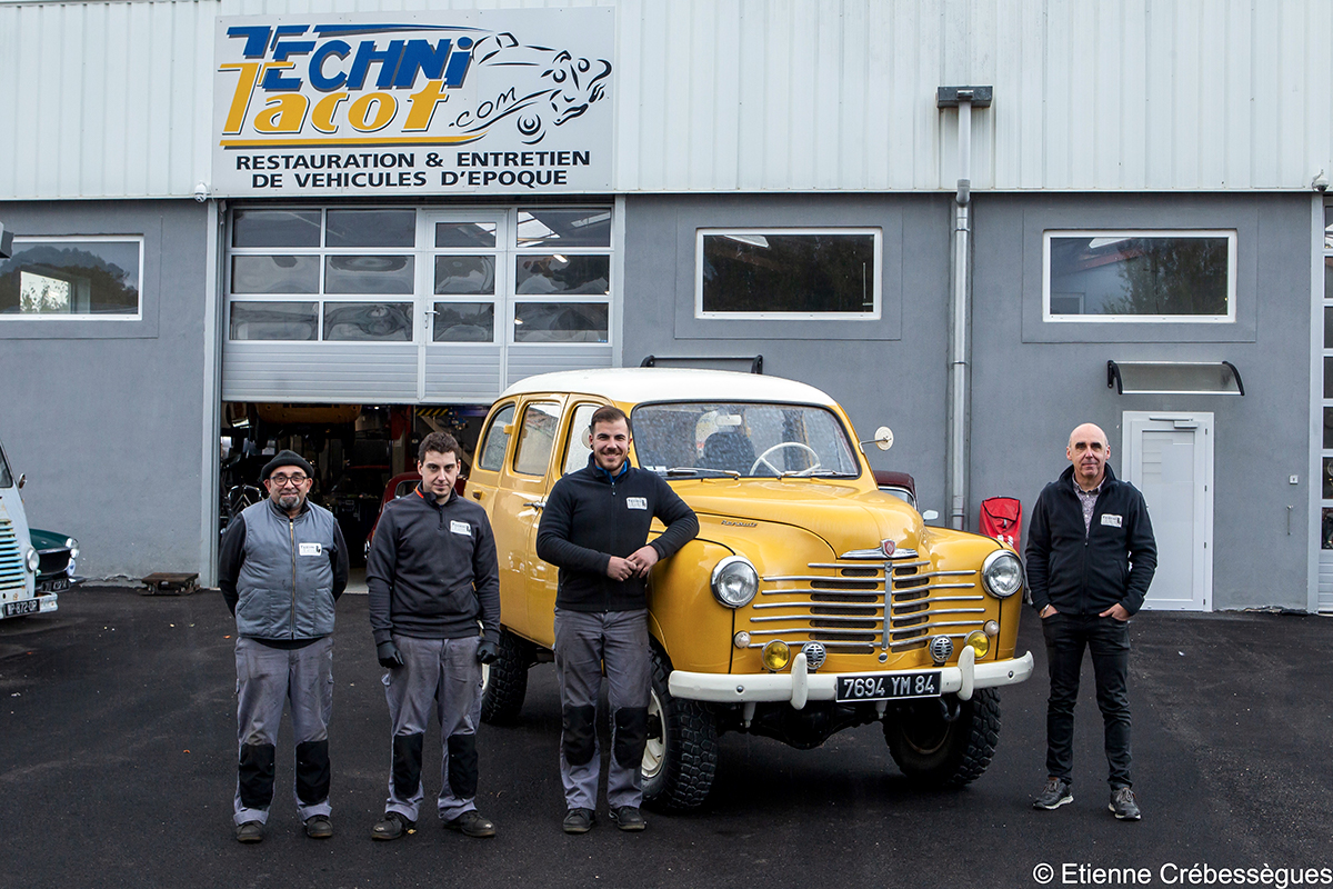 Equipe techni tacot atelier restauration
